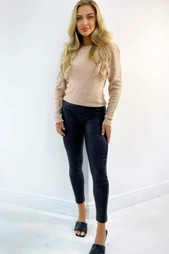 Misty Rose Sequin Knit jumper