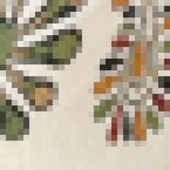 Multi Mixed Print Wide Leg Trousers