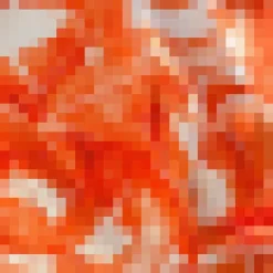 Orange Leaf Print Racer Neck Playsuit