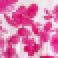 Pink And White Floral Print Shirred Straps Tiered Midi Dress